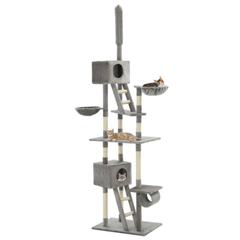 compare product Vidaxl cat scratching post with sisal scratching posts 230-260 cm gray