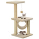 Vidaxl cat scratching post with sisal scratching posts 65 cm beige