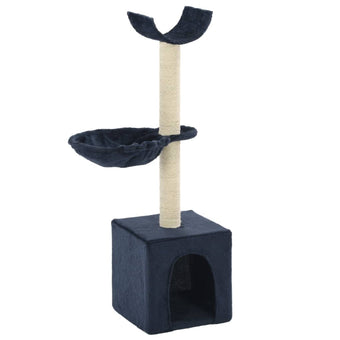 compare product Vidaxl cat scratching post with sisal scratching posts 105 cm blue