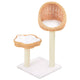 Vidaxl cat scratching post with sisal scratching post natural willow wood