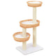 Vidaxl cat scratching post with sisal scratching post natural willow wood