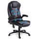 NNEDSZ 8 Leather Massage Chair - Black