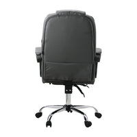 NNEED Massage Office Chair Racing Chairs PU Leather Grey