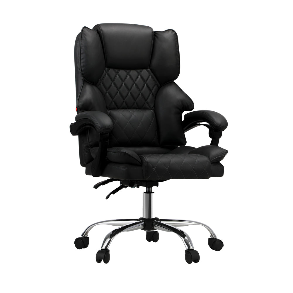 NNEED Massage Office Chair PU Leather Black