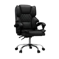 NNEED Massage Office Chair PU Leather Black