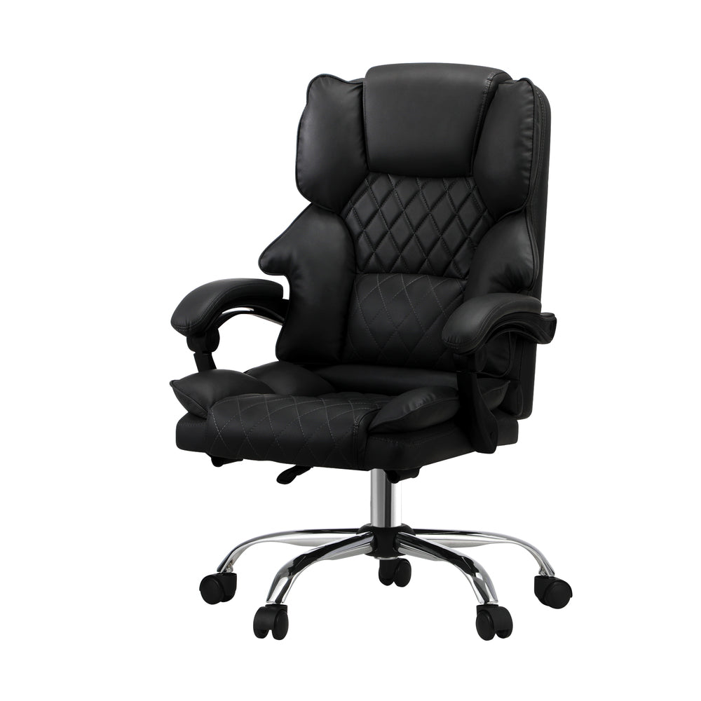 NNEED Massage Office Chair PU Leather Black