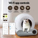 i.Pet Automatic Cat Litter Box Self-Cleaning Large Smart Cat Litter Box Toilet App Control 9L
