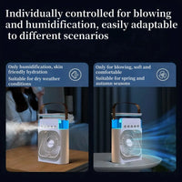 NNEOBA Three-in-One Portable Air Cooler Fan