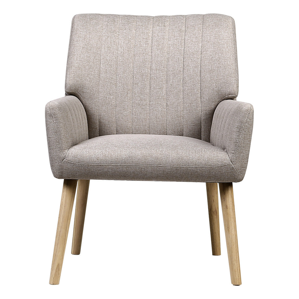 NNEDSZ Armchair Lounge Chair Armchairs Accent Chairs Sofa Couch Fabric Beige