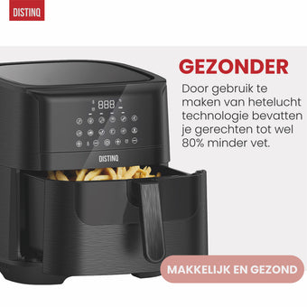 compare product DistinQ AirFryer 6.5 liters
