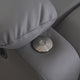 NNEIDS Levede Massage Chair Recliner Chairs Grey